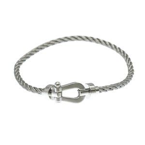Fred Force 10 Bracelet Medium Size White Gold (18K) No Stone Charm Bracelet